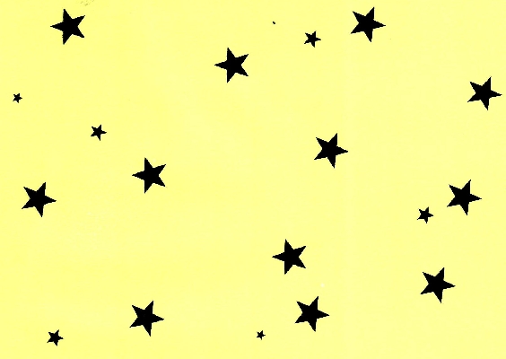 PAPEL DE REGALO PREMIUM ESTRELLITA NEGRO F/AMARILLO